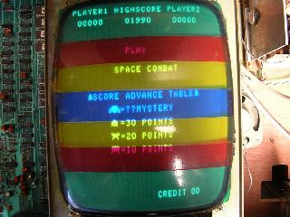 Screenshot Thumbnail / Media File 1 for Space Combat (bootleg of Space Invaders)