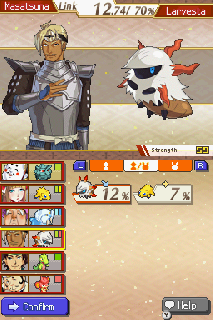 Screenshot Thumbnail / Media File 1 for Pokemon Conquest (DSi Enhanced) (U)