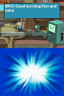 Screenshot Thumbnail / Media File 1 for Adventure Time Hey Ice King Whyd you Steal our Garbage! (U)(EXiMiUS)