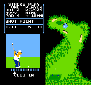 Screenshot Thumbnail / Media File 1 for Vs. Stroke & Match Golf (Men Version, set GF4-2 F)