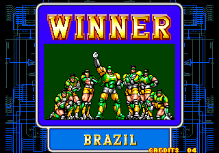 Screenshot Thumbnail / Media File 1 for Soccer Brawl (NGM-031)