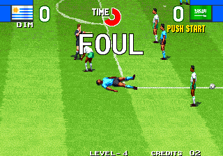 Screenshot Thumbnail / Media File 1 for Super Sidekicks 2 - The World Championship / Tokuten Ou 2 - Real Fight Football (NGM-061 ~ NGH-061)