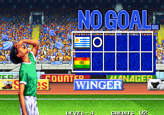 Screenshot Thumbnail / Media File 1 for Super Sidekicks 2 - The World Championship / Tokuten Ou 2 - Real Fight Football (NGM-061 ~ NGH-061)