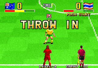 Screenshot Thumbnail / Media File 1 for The Ultimate 11 - The SNK Football Championship / Tokuten Ou - Honoo no Libero
