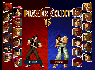 Screenshot Thumbnail / Media File 1 for SNK vs. Capcom - SVC Chaos (bootleg)