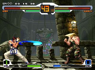 Screenshot Thumbnail / Media File 1 for SNK vs. Capcom - SVC Chaos (JAMMA PCB, set 1)