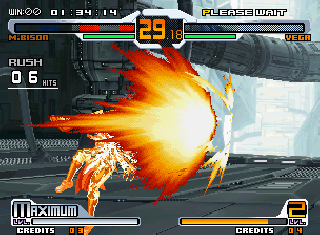Screenshot Thumbnail / Media File 1 for SNK vs. Capcom - SVC Chaos Plus (bootleg set 2)