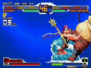 Screenshot Thumbnail / Media File 1 for SNK vs. Capcom - SVC Chaos Super Plus (bootleg)