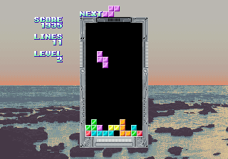 Screenshot Thumbnail / Media File 1 for Tetris (Japan, Taito B-System, Nastar Conversion Kit)