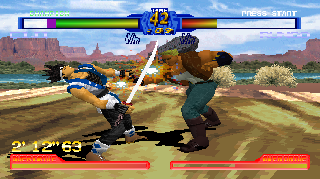 Screenshot Thumbnail / Media File 1 for Battle Arena Toushinden 2 (Japan)