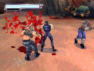 Screenshot Thumbnail / Media File 1 for Hokuto no Ken - Seikimatsu Kyuuseishu Densetsu (Japan)