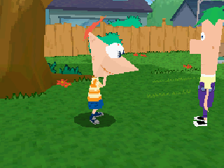 Screenshot Thumbnail / Media File 1 for Phineas and Ferb Quest for Cool Stuff (U)(EXiMiUS)