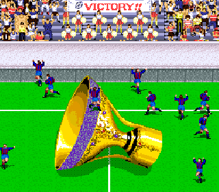 Screenshot Thumbnail / Media File 1 for Tecmo World Cup '94 (set 1)