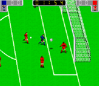 Screenshot Thumbnail / Media File 1 for Euro League (Italian hack of Tecmo World Cup '90 - alt version)
