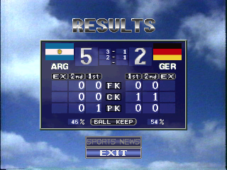 Screenshot Thumbnail / Media File 1 for V Goal Soccer (Europe)