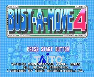 Screenshot Thumbnail / Media File 1 for Bust-A-Move 4 (USA)