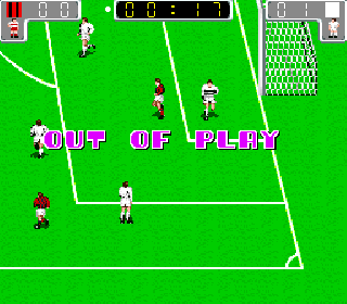 Screenshot Thumbnail / Media File 1 for Euro League (Italian hack of Tecmo World Cup '90)
