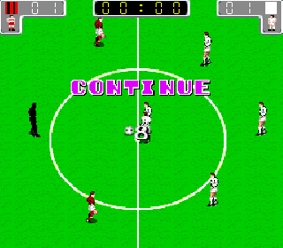 Screenshot Thumbnail / Media File 1 for Euro League (Italian hack of Tecmo World Cup '90)