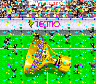 Screenshot Thumbnail / Media File 1 for Tecmo World Cup '90 (trackball set 1)