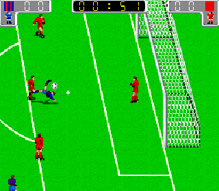 Screenshot Thumbnail / Media File 1 for Tecmo World Cup '90 (World)