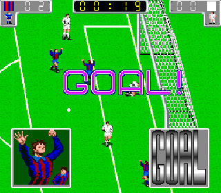 Screenshot Thumbnail / Media File 1 for Tecmo World Cup '90 (World)