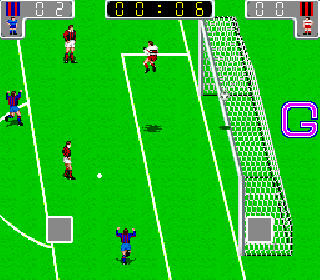 Screenshot Thumbnail / Media File 1 for Tecmo World Cup '90 (World)