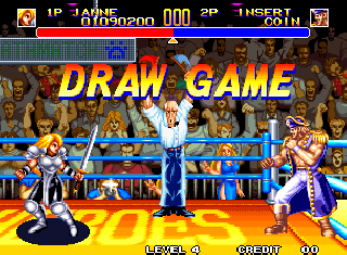 Screenshot Thumbnail / Media File 1 for World Heroes 2 (ALM-006 ~ ALH-006)