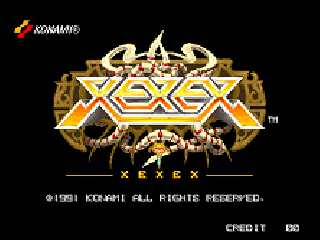 Screenshot Thumbnail / Media File 1 for Xexex (ver EAA)