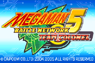 megaman battle network 5 team colonel gameshark