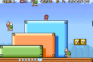 Screenshot Thumbnail / Media File 1 for Super Mario Advance 4 - Super Mario Bros. 3 (Virtual Console)