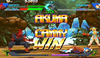 Screenshot Thumbnail / Media File 1 for X-Men Vs. Street Fighter (Euro 961004)