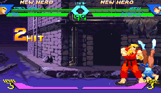 Screenshot Thumbnail / Media File 1 for X-Men Vs. Street Fighter (Euro 961004)