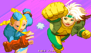 Screenshot Thumbnail / Media File 1 for X-Men Vs. Street Fighter (Euro 961004)