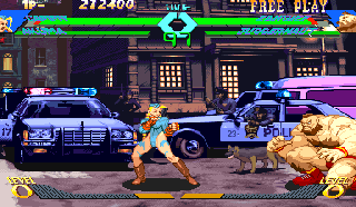 Screenshot Thumbnail / Media File 1 for X-Men Vs. Street Fighter (Euro 961004)