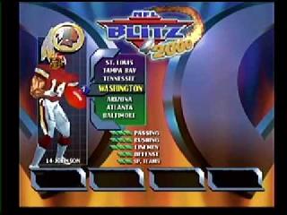 Screenshot Thumbnail / Media File 1 for NFL Blitz 2000 (Re-release) (USA)