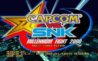 Screenshot Thumbnail / Media File 1 for Capcom vs. SNK (USA)