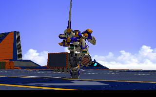 Screenshot Thumbnail / Media File 1 for Cyber Troopers Virtual On - Oratorio Tangram (USA)