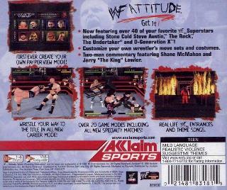 Screenshot Thumbnail / Media File 1 for WWF Attitude (USA)