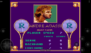 Screenshot Thumbnail / Media File 1 for Andre Agassi Tennis (Japan)