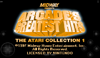 Screenshot Thumbnail / Media File 1 for Arcade's Greatest Hits - The Atari Collection 1 (Europe)