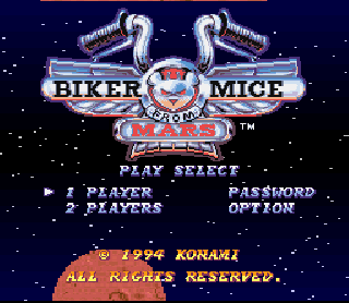 Image result for biker mice from mars snes