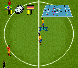 Screenshot Thumbnail / Media File 1 for Champions World Class Soccer (Japan)