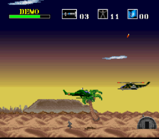 Screenshot Thumbnail / Media File 1 for Choplifter III - Rescue Survive (USA) (Beta)