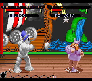Screenshot Thumbnail / Media File 1 for Clay Fighter (Europe)