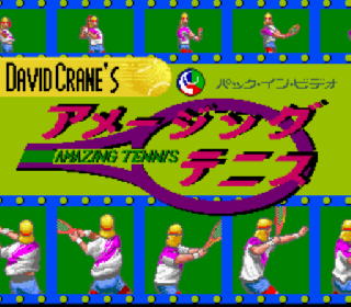 Screenshot Thumbnail / Media File 1 for David Crane's Amazing Tennis (Japan)