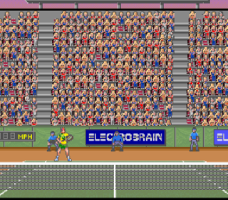 Screenshot Thumbnail / Media File 1 for David Crane's Amazing Tennis (Japan)