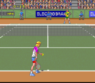 Screenshot Thumbnail / Media File 1 for David Crane's Amazing Tennis (Japan)