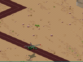 Screenshot Thumbnail / Media File 1 for Desert Strike - Return to the Gulf (Europe)