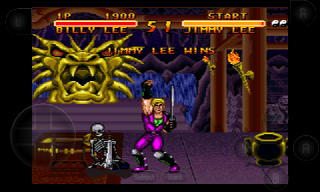 Screenshot Thumbnail / Media File 1 for Double Dragon V - The Shadow Falls (Europe)