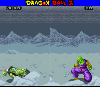Screenshot Thumbnail / Media File 1 for Dragon Ball Z - La Legende Saien (France)